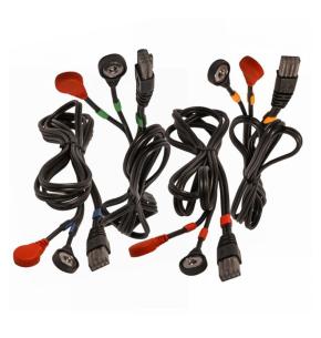Compex Jeu de 4 Câbles 8 P