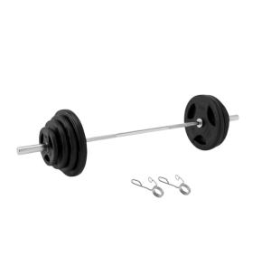 Set de Disques Olympiques Triple Prise + Barre ION fitness