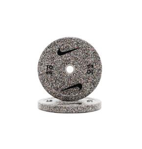 Disque en caoutchouc Nike Strength Bumper Grind (Poids: 10kg, Couleur: Noir)