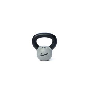 Kettlebell Nike Strength Revêtue de Caoutchouc (Gris Loup)