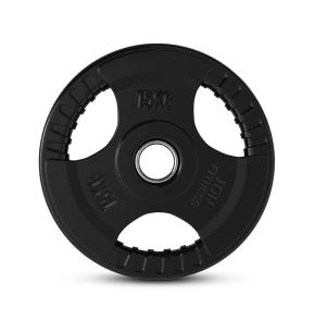 Disques olympiques à trois poignées ION Fitness (Poids: 15kg)