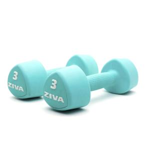 Haltères Ziva Chic Studio Turquoise (paire) (Poids: 3kg)