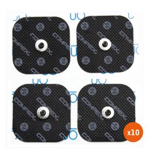 Pack 10 Compex 4 Électrodes EasySnap Performance 5x5cm