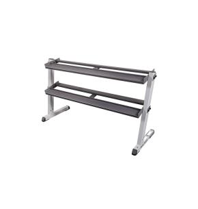 Support de rangement pour haltères Body-Solid GDR60 2 Tier Pro