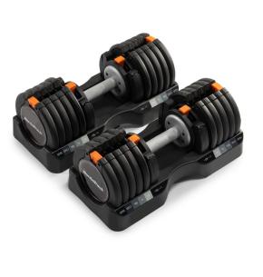 Haltères réglables NordicTrack Select-A-Weight 5-25 kg (paire)