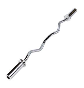 Olympic EZ Curl Bar - 120cm - Chrome