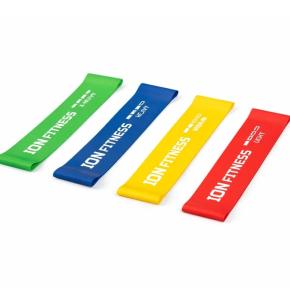 Pack de 4 Mini Bandes Élastiques ION fitness