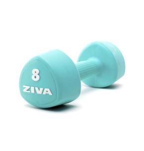 Haltères Ziva Chic Studio Turquoise (paire) (Poids: 8kg)