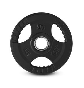 Disques olympiques à trois poignées ION Fitness (Poids: 5kg)