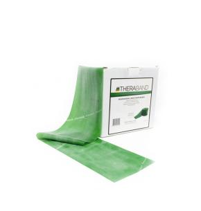 Bande élastique Theraband Verte - 46m (Résistance: Level 4)
