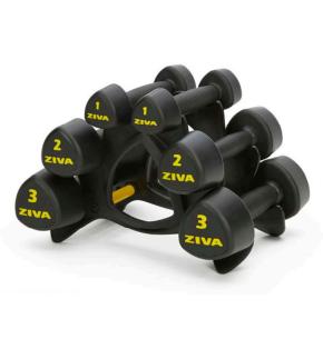 Haltères Ziva Studio Noir 12kg Set