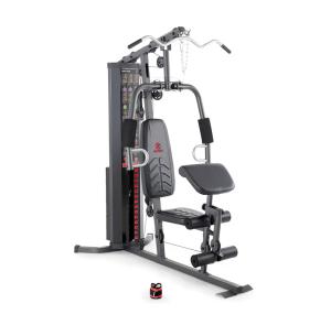 Appareil à charges guidées Marcy Eclipse HG3000 Compact Home Gym (Couleur: Noir/Rouge)