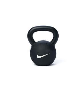 Kettlebell Nike Strength Revêtue de Caoutchouc (Noir) (Poids: 16kg)