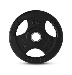 Disques olympiques à trois poignées ION Fitness (Poids: 10kg)