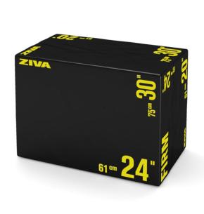 Plyo Box Ziva Performance Black 51/61/75cm