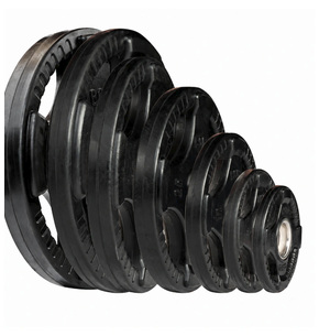 Set d'Disque olympique en caoutchouc avec 4 poignées Body-Solid Tools