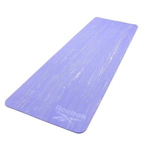 Tapis de Yoga Reebok Camo - 5mm (Couleur: Bleu/Lila)