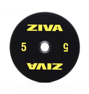 Disque olympique Bumper Ziva Performance Noir