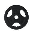 Disque standard en caoutchouc fitnessdigital 28mm (Poids: 20kg)