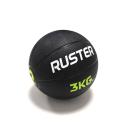 Medicine Ball Ruster Noir (Poids: 3kg)