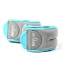 Chevilles Lestées Reebok cyan 2 x 1kg Chevilles Lestées Reebok cyan 2 x 1kg