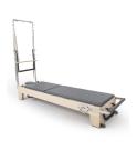 Reformer Elina Pilates Elite En Bois Avec Tour + Livraison Gratuite (Couleur: Gris)