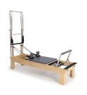 Reformer Elina Pilates Fisio En Bois Avec Tour + Livraison Gratuite (Couleur: Gris)
