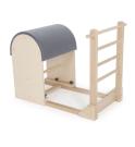 Baril d'échelle Elina Pilates avec base en bois + Livraison Gratuite (Couleur: Gris)