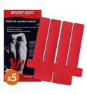 5xPatches Kinésie Dos Sport-Elec 5xPatches Kinésie Dos Sport-Elec