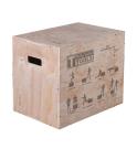 Boite à Plyo en Bois 3 en 1 Body-Solid BSTWPBOX Boite à Plyo en Bois 3 en 1 Body-Solid BSTWPBOX