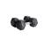 Mancuernas Hexagonales goma Ruster (par)  (Peso: 12.5kg)