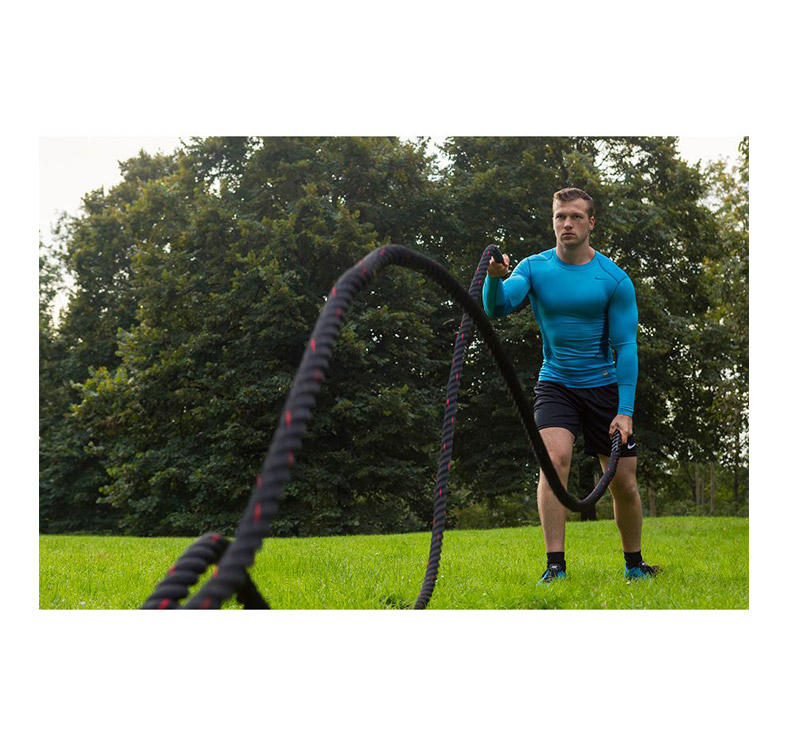 Corde ondulatoire de cross training 12 m - Battle rope