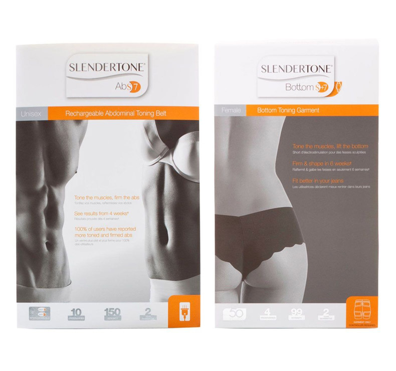 Pack Slendertone Ceinture ABS7 Unisex + Accessoire Bottom Femme +