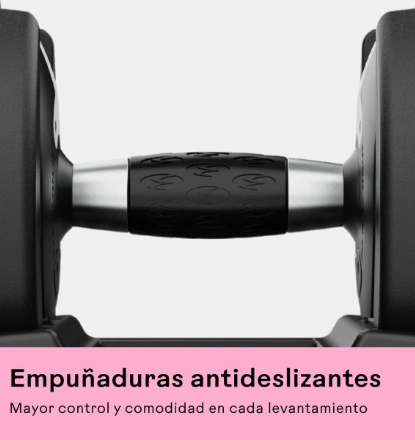 Mancuerna 52 bowflex antideslizante