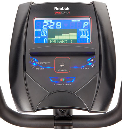 vélo elliptique reebok serie one gx40s